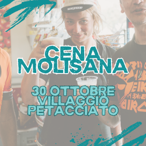 LA CENA DEL 30 OTTOBRE PRESSO IL VILLAGGIO